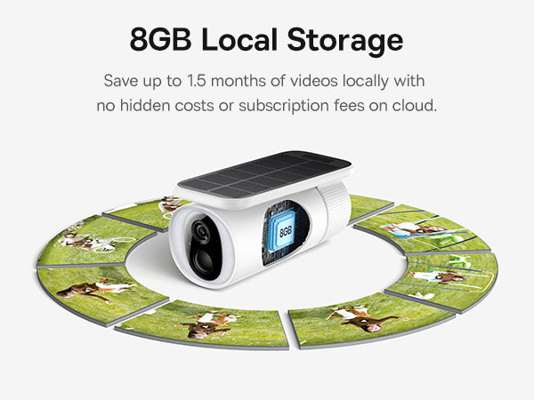 Baseus Security S1 Outdoor Camera 2K-White