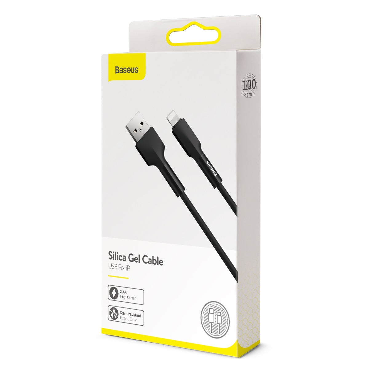 Baseus Jelly Liquid Silica Gel USB-A to Lightning Charging Cable 1.2M