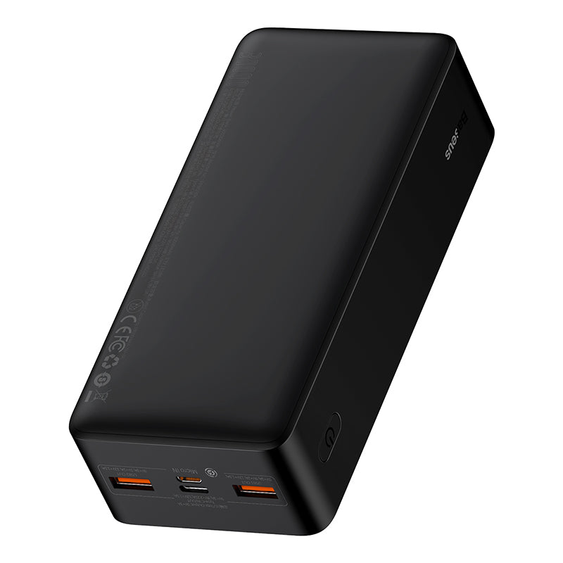 Baseus Bipow 30K 20W 4-Port Power Bank with Digital Display (Black)
