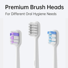 Laifen Wave Electric Toothbrush Heads (3 Pack)