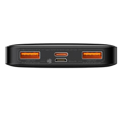 Baseus Bipow 10K 20W 4-Port Power Bank with Digital Display (Black)