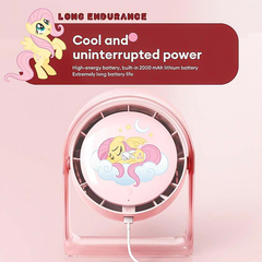 My Little Pony Portable Bluetooth Fan ZF01 – Quiet Cooling | Gift for Kids | AU Stock