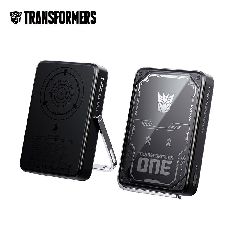 Transformers TF-D36 10000mAh Magnetic Wireless Power Bank – 15W Mag Wireless, 20W USB-C, 18W Fast Input