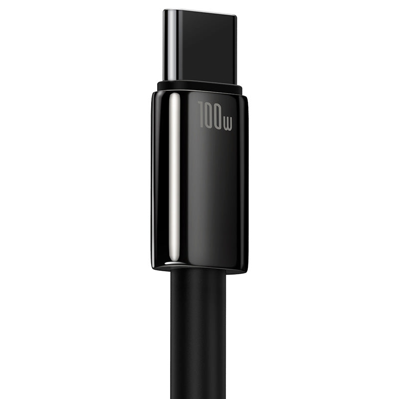 Baseus Tungsten Gold Fast Charging Data USB to Type-C Cable Black