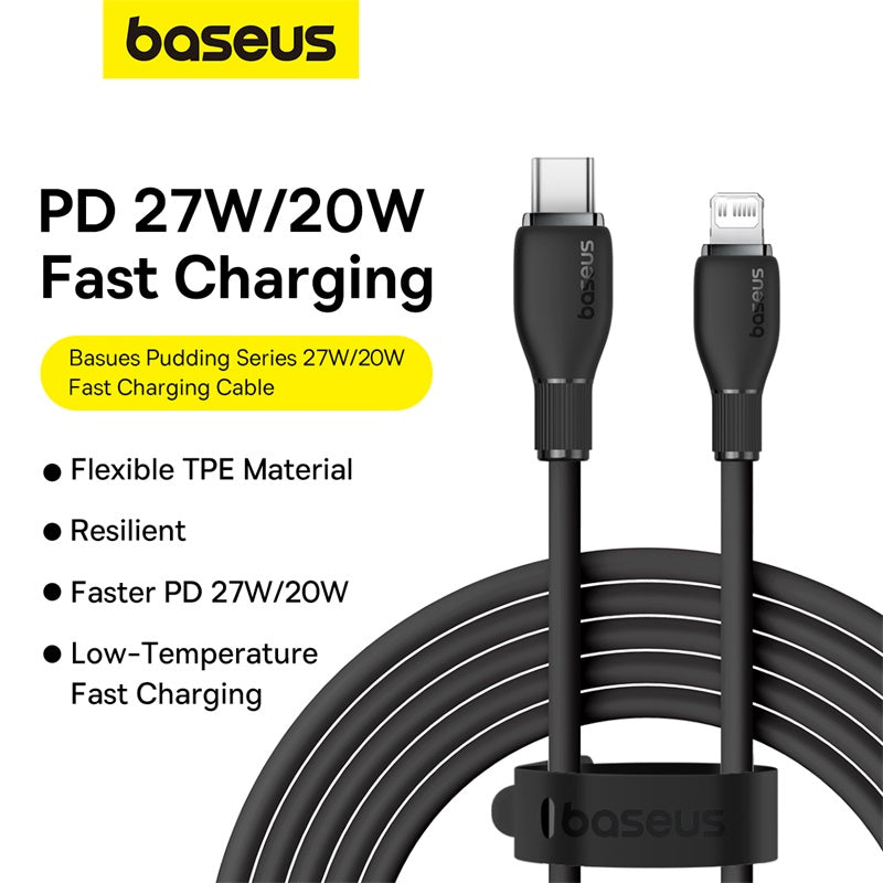 Baseus Pudding Series Type-C to Lightning Charging Cable 20W 1.2M