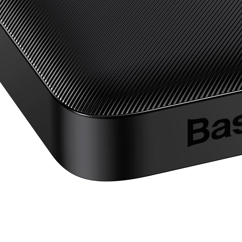 Baseus Bipow 10K 20W 4-Port Power Bank with Digital Display (Black)