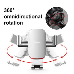 Baseus Metal Age Gravity Car Mount (CD Version) Black