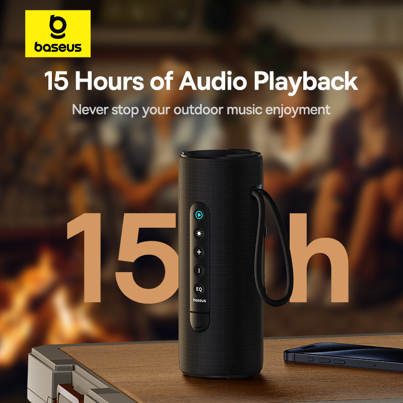 Baseus AeQur VO20 Portable  Bluetooth Speaker Cluster Black