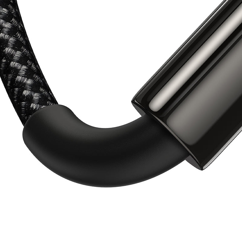 Baseus Tungsten Gold Fast Charging Data USB to Type-C Cable Black