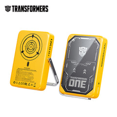 Transformers TF-D36 10000mAh Magnetic Wireless Power Bank – 15W Mag Wireless, 20W USB-C, 18W Fast Input