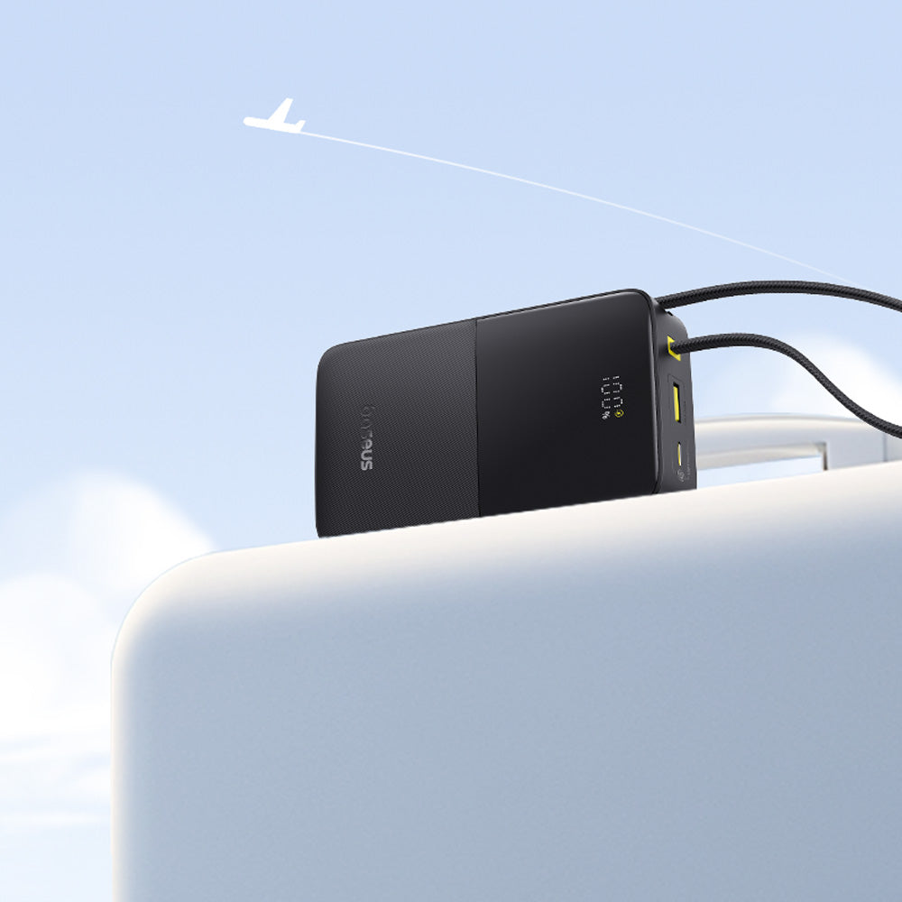 Baseus EnerFill FC51 Bipow2 Pro Power Bank 20000mAh 22.5W with Built-in Cable (Cosmic) (Copy)