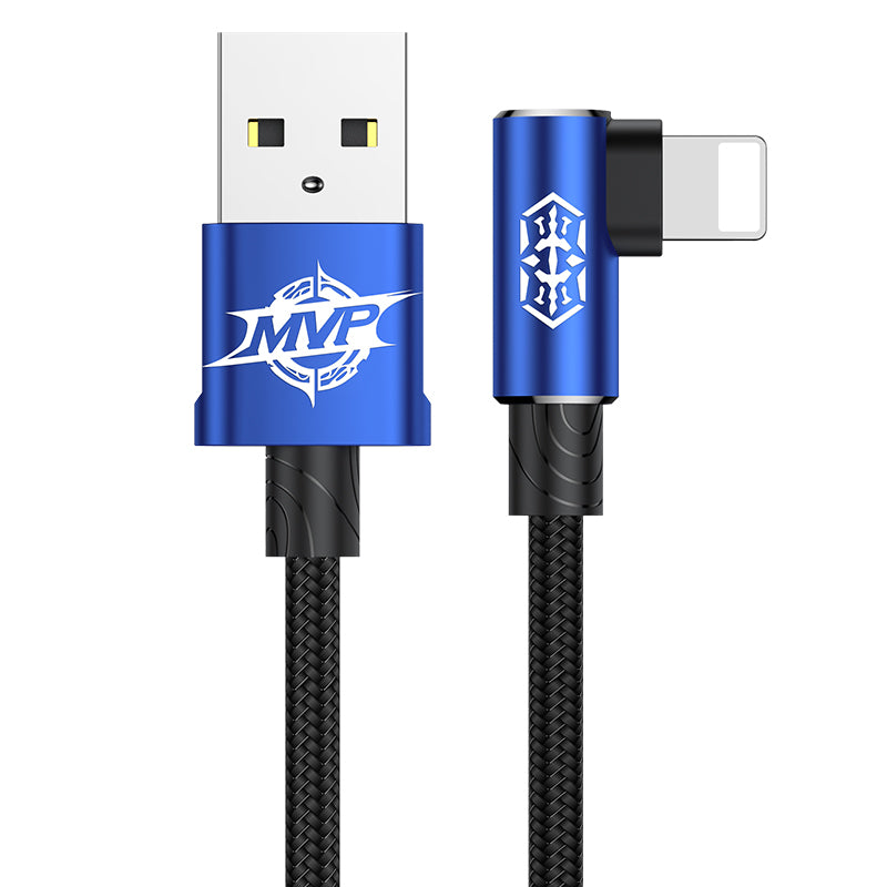 Baseus MVP Elbow Type Cable USB For IP 1.5A 2M Black