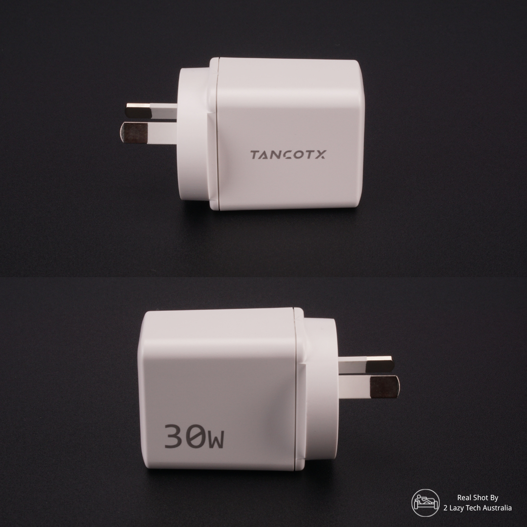 Tancotx PowerCube30 30W Dual-Port Fast Charger White