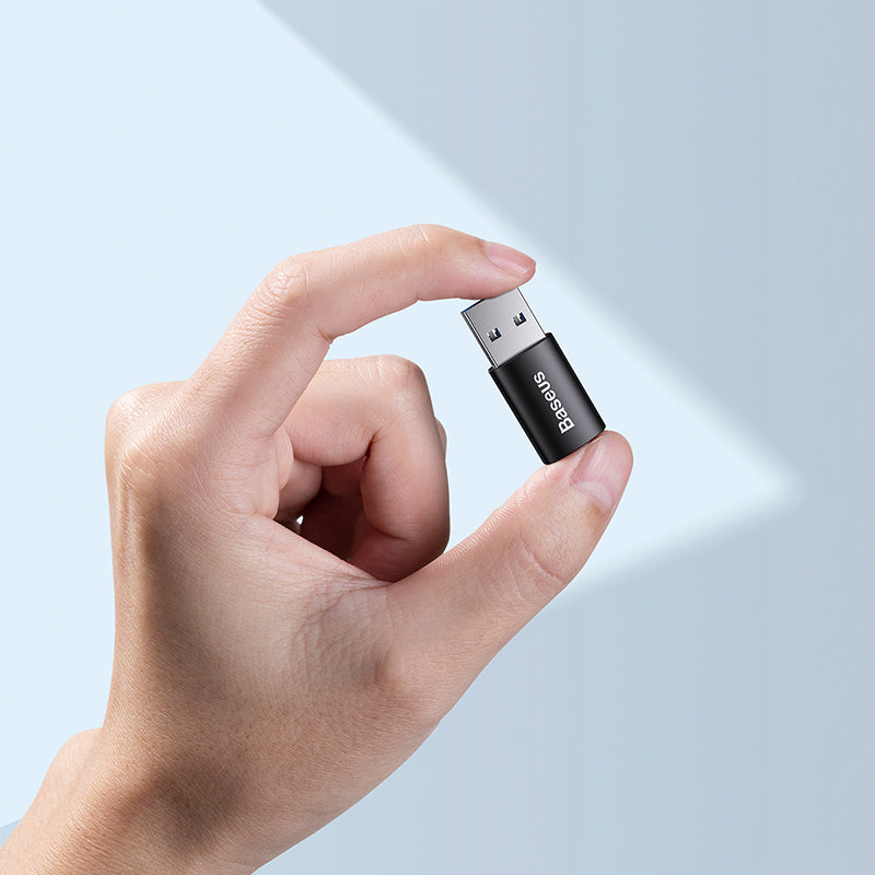 Baseus Ingenuity Series Mini OTG Adaptor USB 3.1 to Type-C  Black