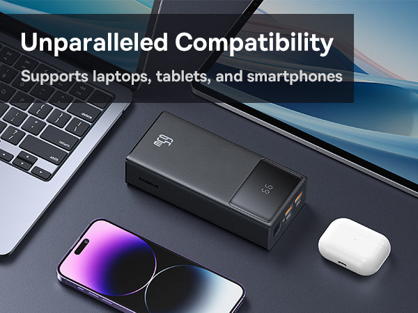 Baseus Star-Lord 30K 65W Digital Display 4-Port Power Bank