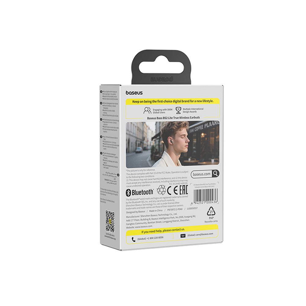 Baseus Bass BS2 Lite Wireless Earbuds