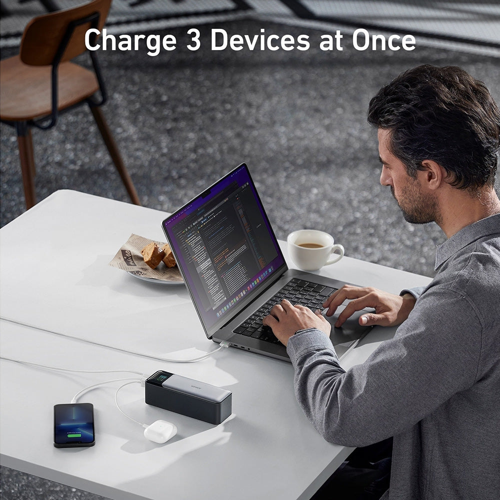 Anker 737 20K 140W 3-Port Laptop Power Bank with Digital Display