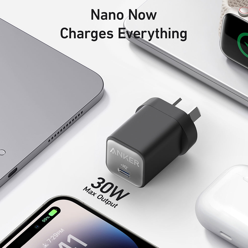 Anker 511 Nano Charger 30W (Black)