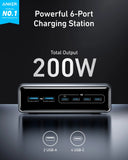 Anker Prime 6-Port GaN Fast Charger 200W