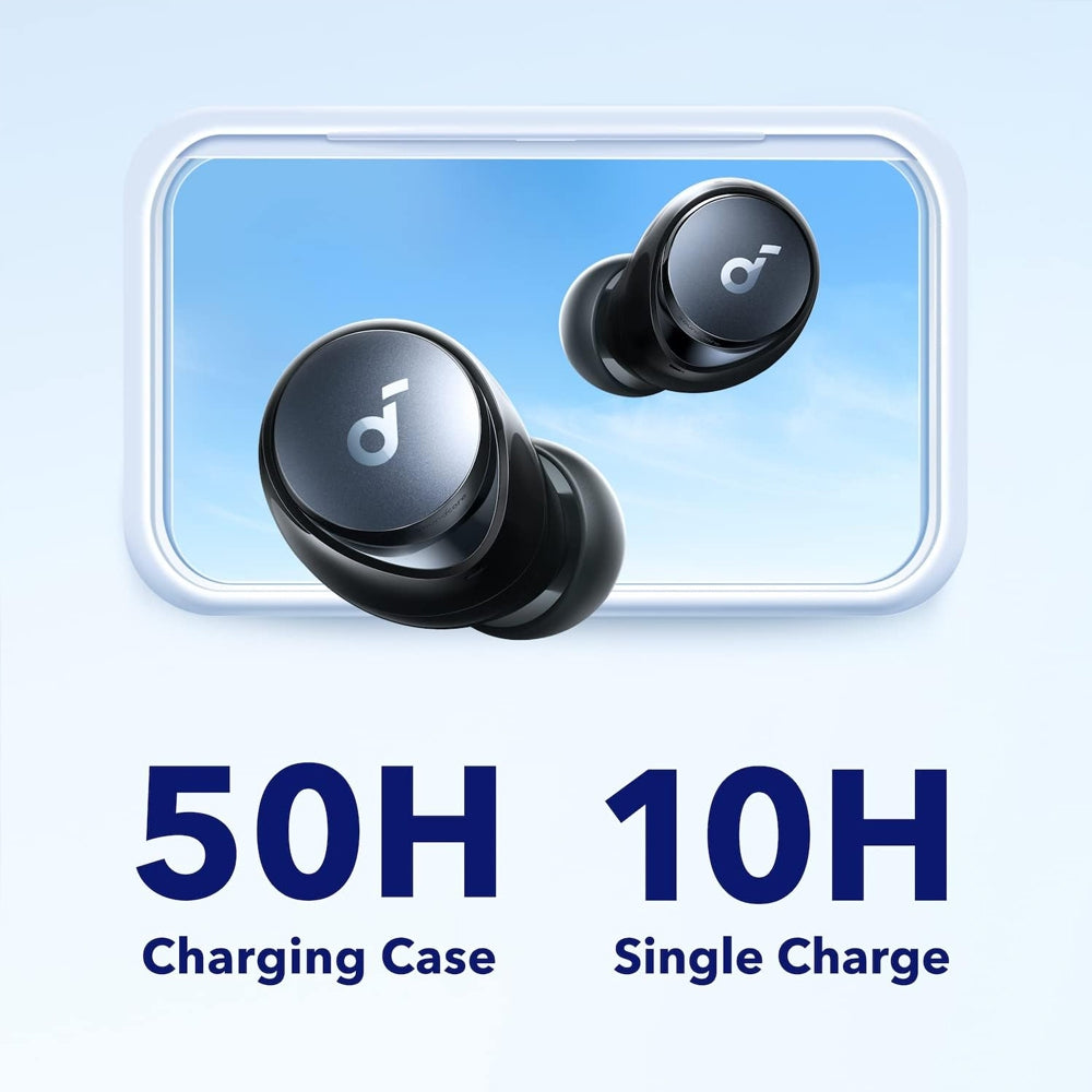 Anker Soundcore Space A40 ANC Wireless Earbuds (Black)