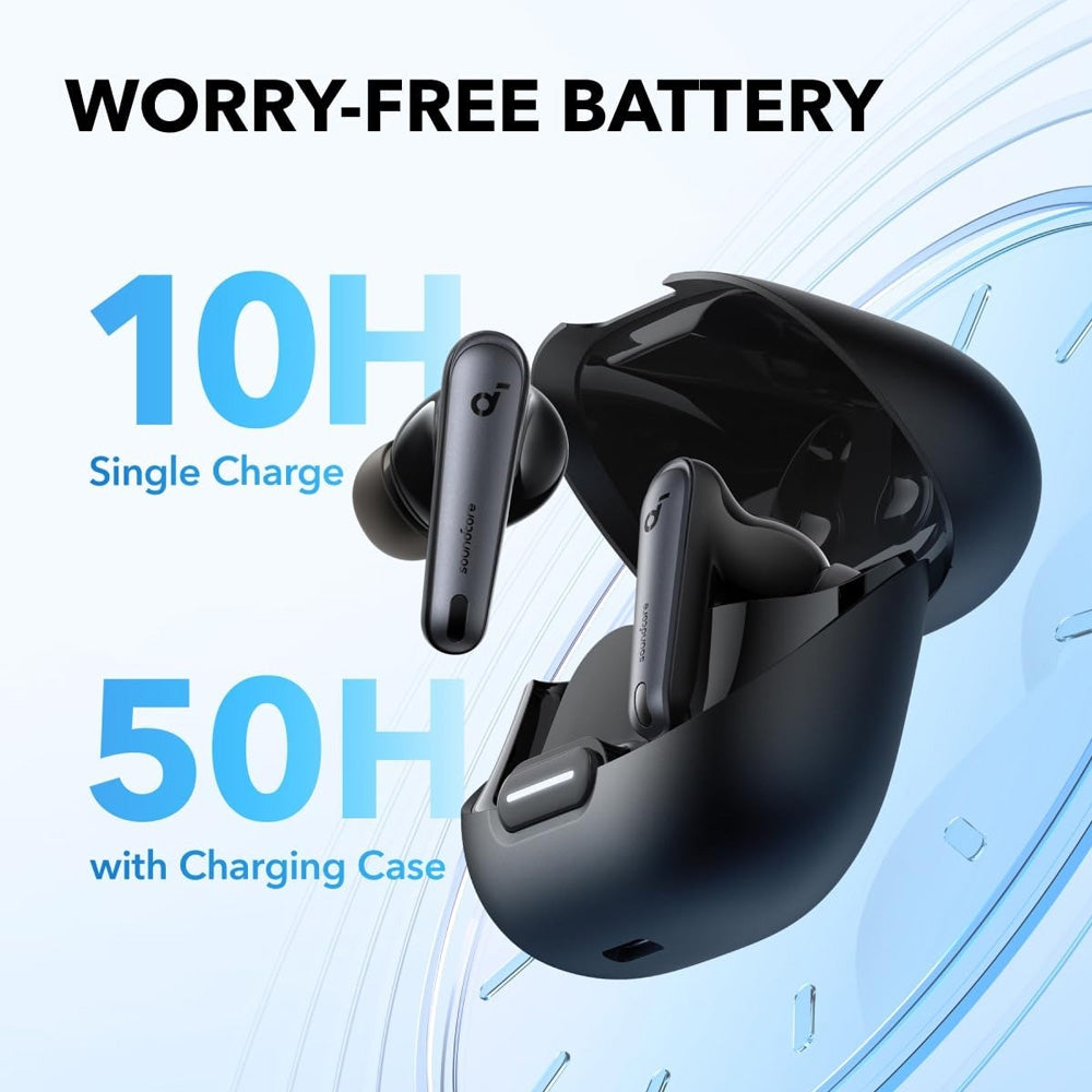 Anker Soundcore Liberty 4 ANC Wireless Earbuds Black