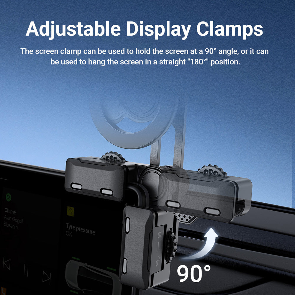ACEFAST D43 Magnetic Dashboard Screen Car Phone Holder with N52 Magnets - Black