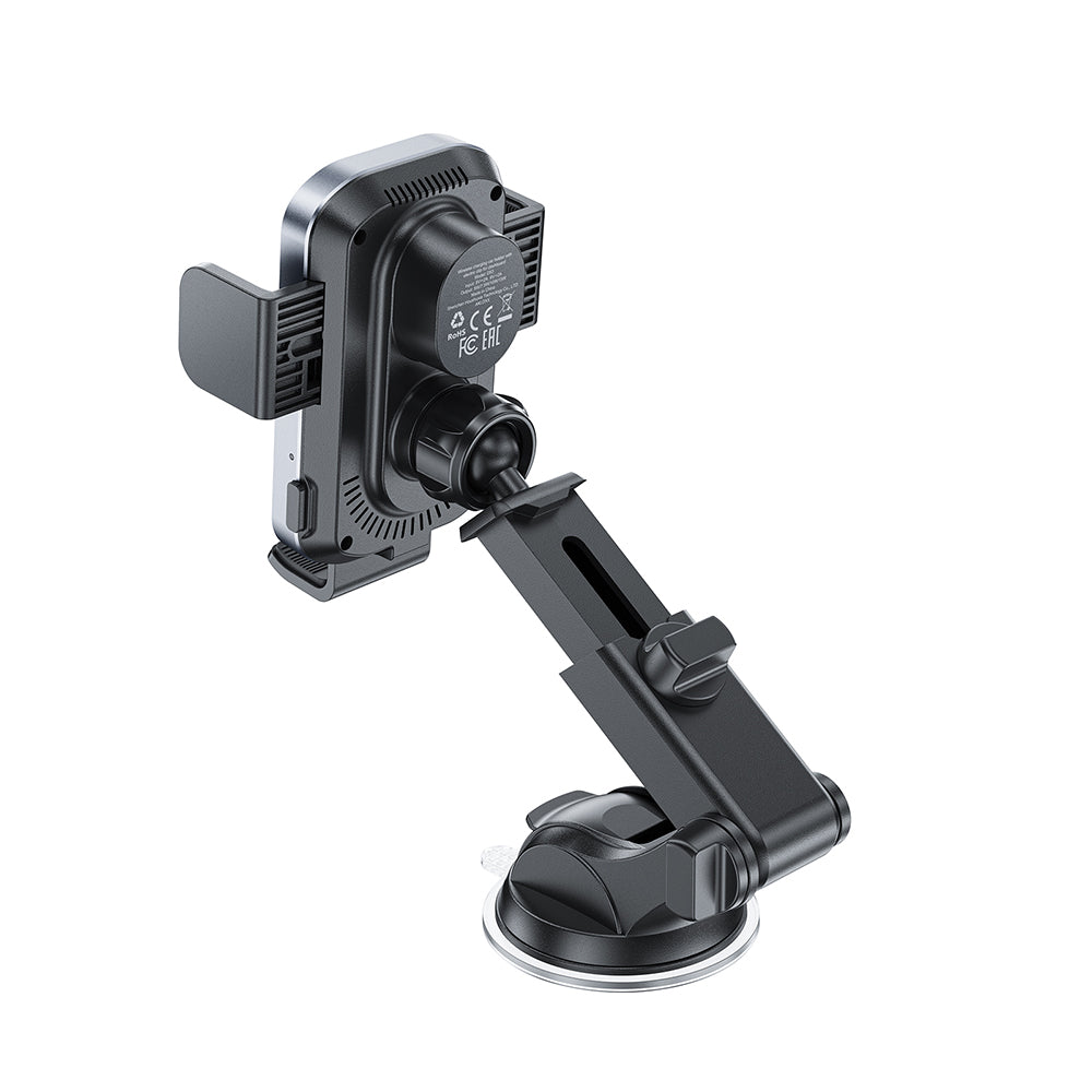 ACEFAST D53 15W Wireless Charging Car Phone Holder - Black