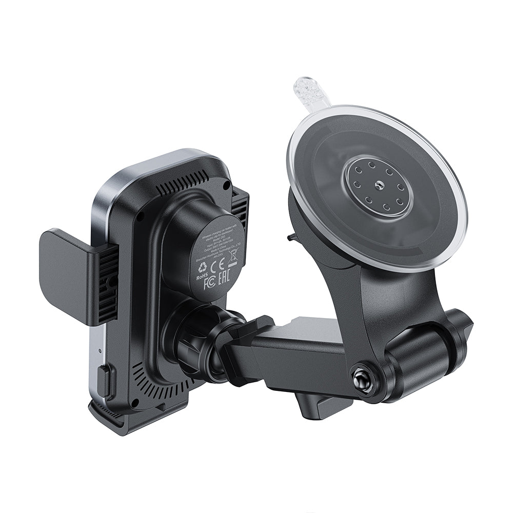 ACEFAST D53 15W Wireless Charging Car Phone Holder - Black