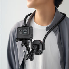ACEFAST E32 Neck-Hanging Magnetic Phone Holder for POV Recording - Black