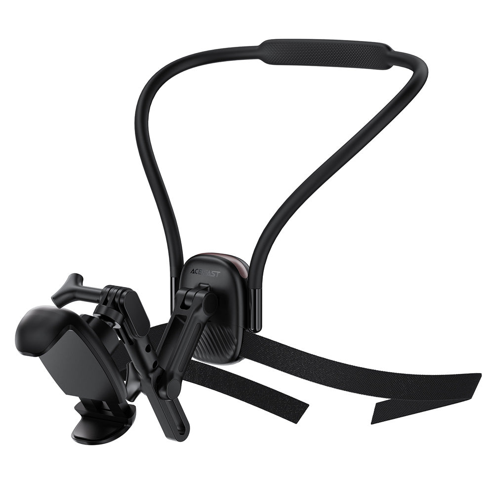 ACEFAST E33 Neck-Hanging Hands-Free Phone Holder for POV Recording - Black