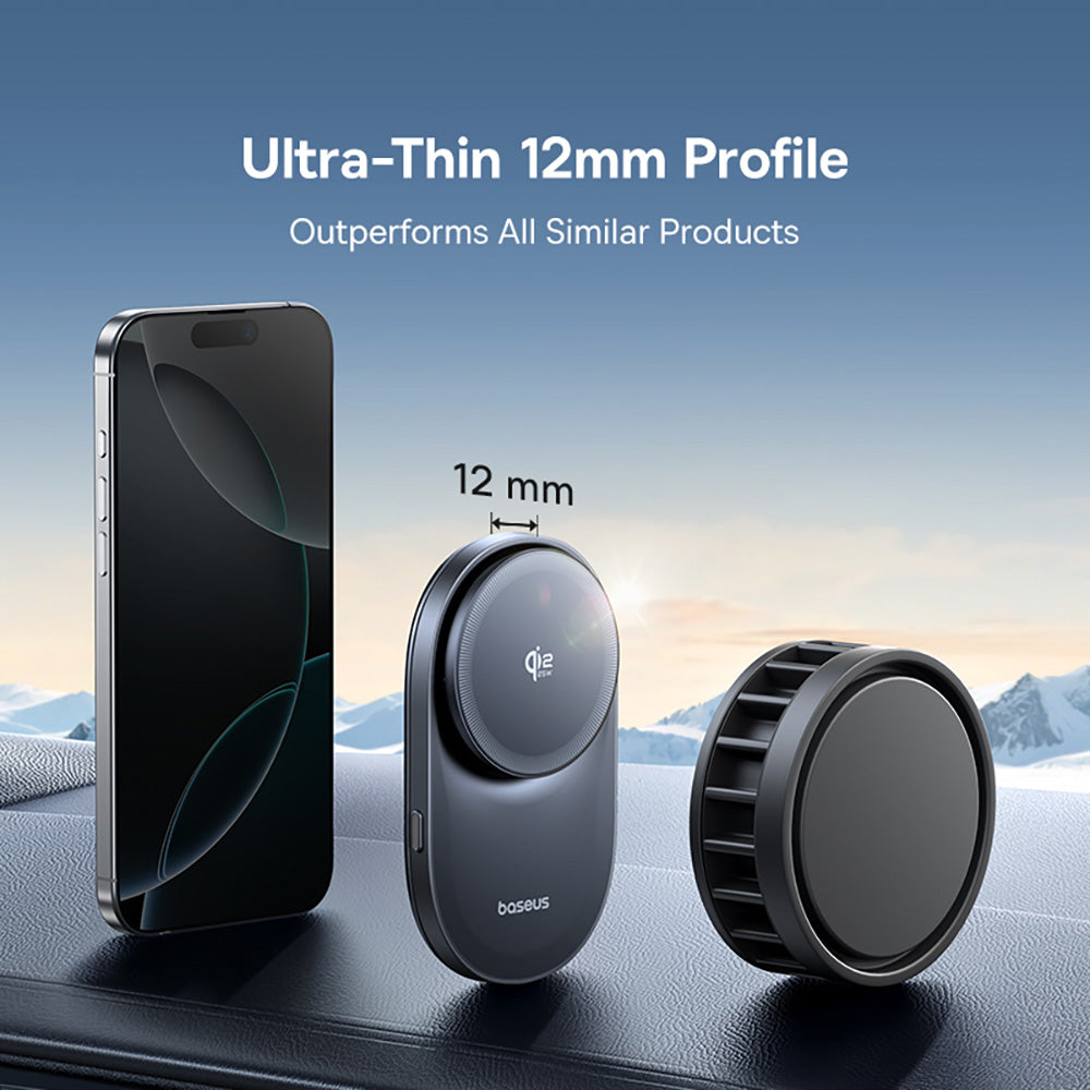 Baseus PrimeTrip VC2 Pro Cooling Magnetic Wireless Charging Car Mount Qi2.2