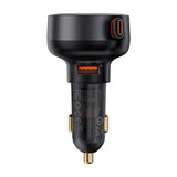 Baseus Enjoyment Pro 2-in-1 Car Charger (Black) - C+A