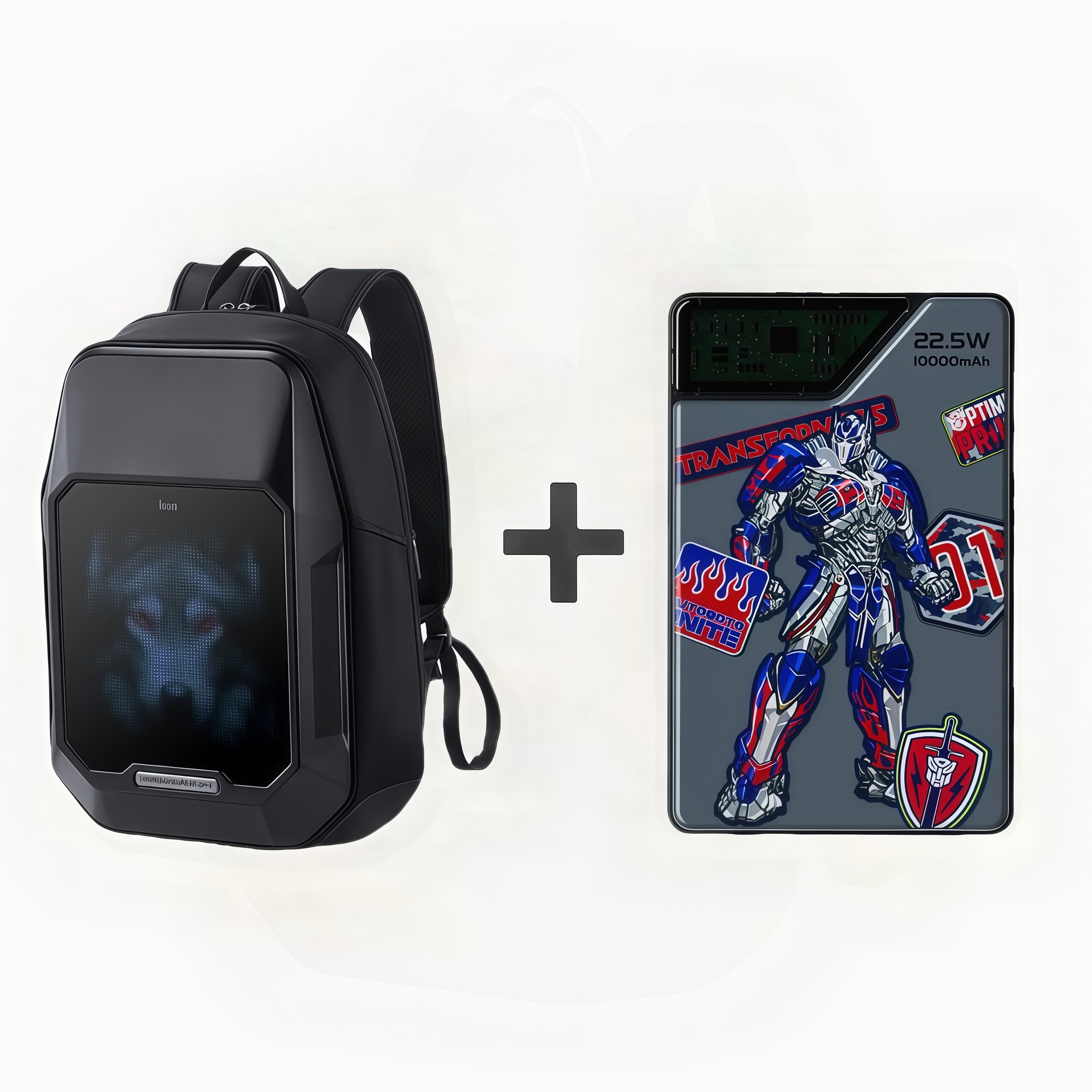 Bundle Set Box：Divoom Cyberbag × Movespeed&Transformers Power Bank