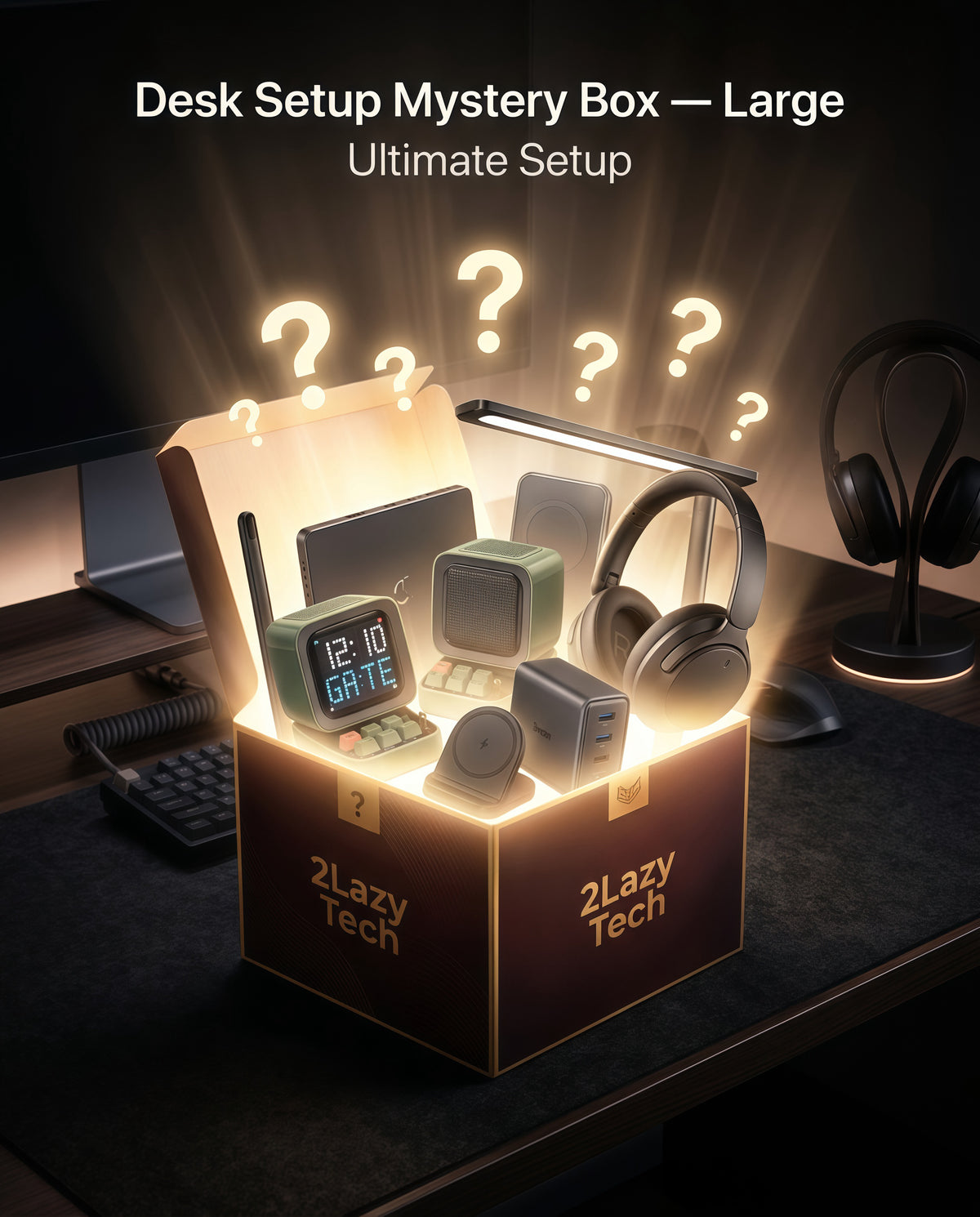 Desk Set-Up Mystery Box (Large) – Premium Workspace Upgrade