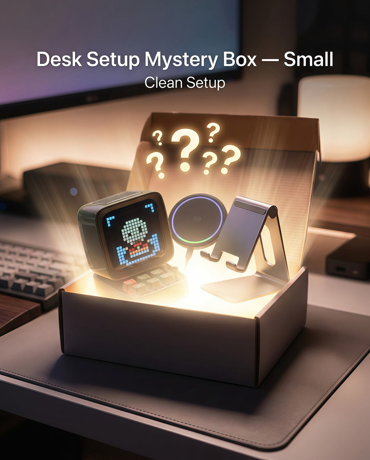Desk Set-Up Mystery Box (Small) – Simple Desk Upgrade