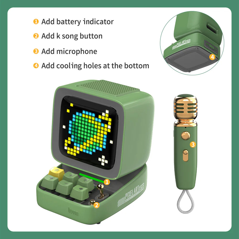 Divoom Dito Mini Karaoke Machine