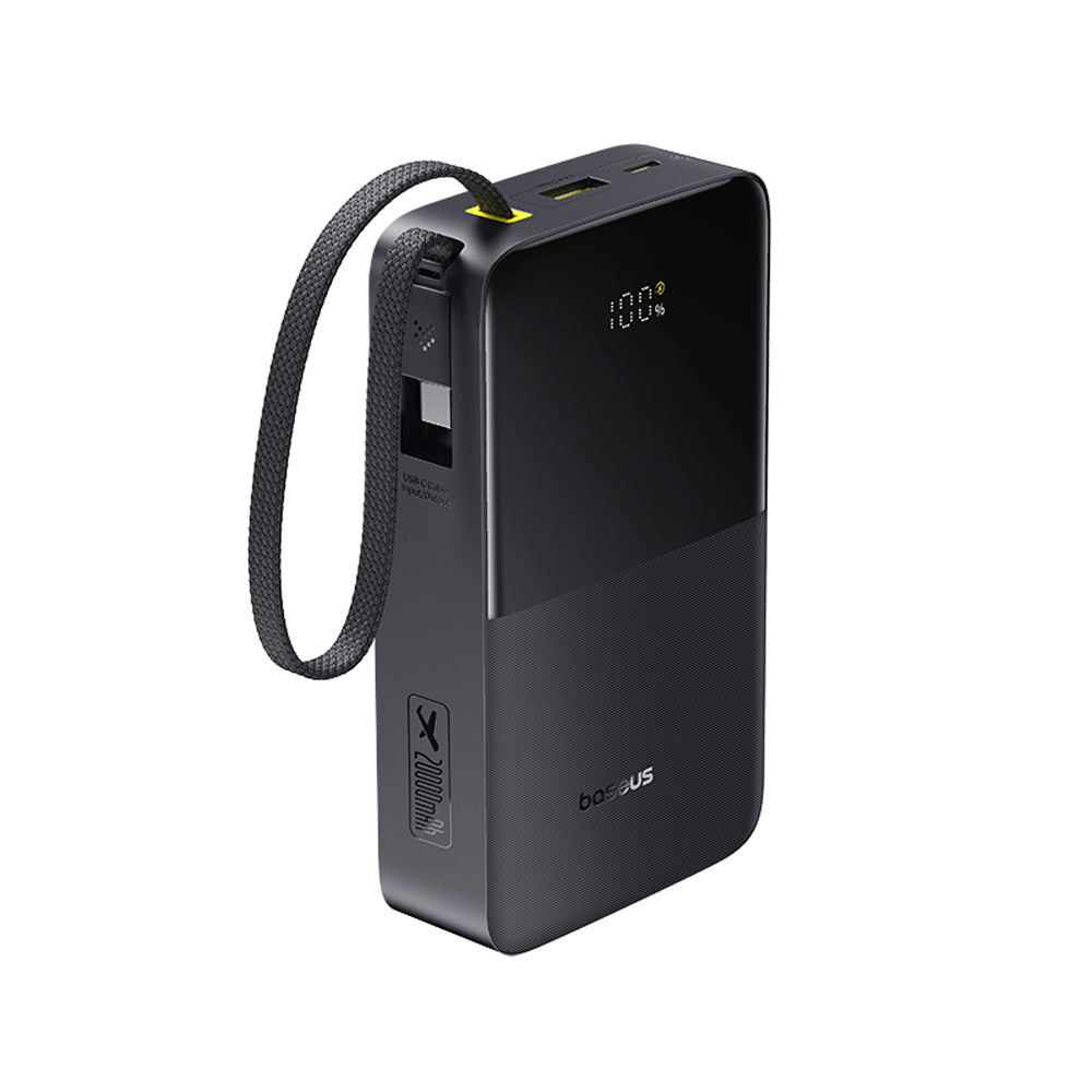 Baseus EnerFill FC51 Bipow2 Pro Power Bank 20000mAh 22.5W with Built-in Cable (Cosmic) (Copy)