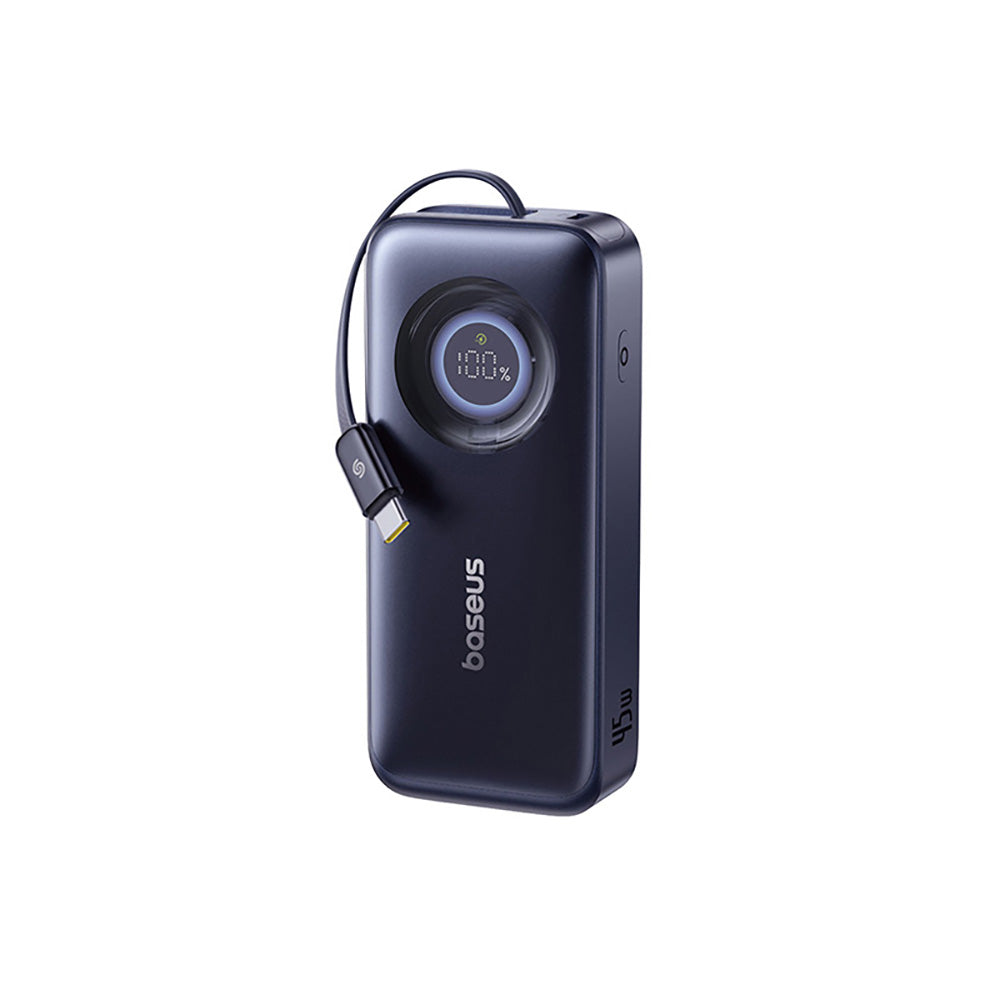 Baseus EnerCore CR11 10000mAh 45W Power Bank with Retractable Cable