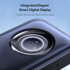 Baseus EnerCore CR11 20000mAh 67W Power Bank with 80cm Retractable Cable & Triple Fast Charging – Cosmic Black