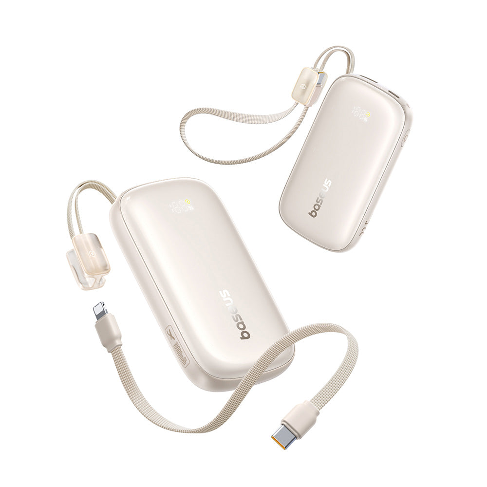 Baseus EnerFill FC21 Qpow 3 Ultra 22.5W Power Bank with Detachable Cable