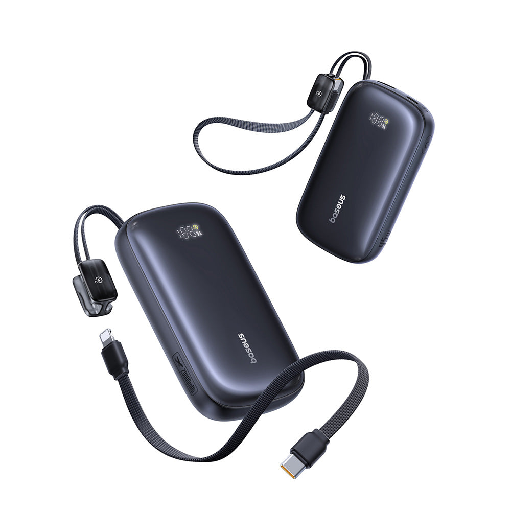 Baseus EnerFill FC21 Qpow 3 Ultra 45W Power Bank with Detachable Cable