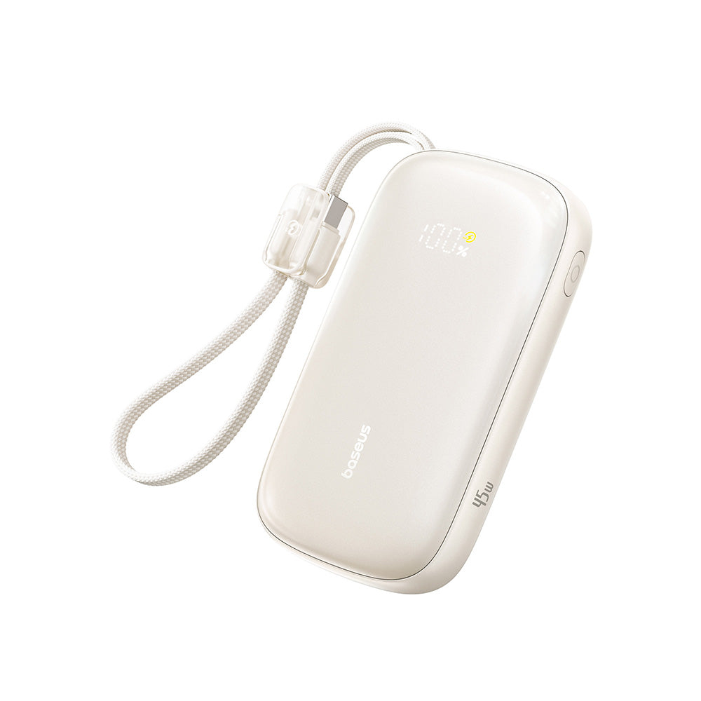 Baseus EnerFill FC21 Qpow 3 Ultra 45W Power Bank with Detachable Cable