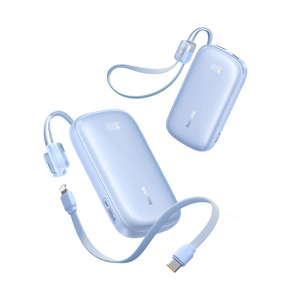 Baseus EnerFill FC21 Qpow 3 Ultra 45W Power Bank with Detachable Cable