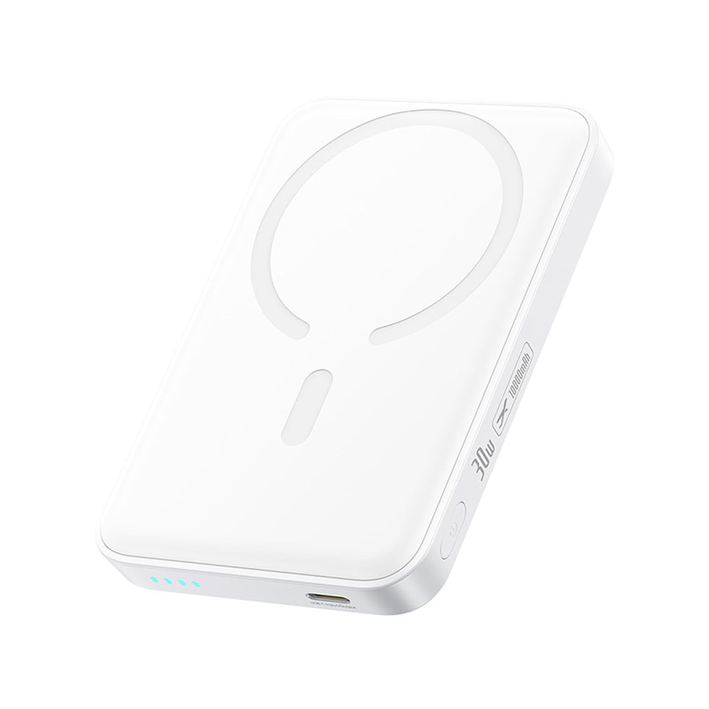 Baseus EnerFill FM11 Magnetic Power Bank 10000mAh 30W - Moon White