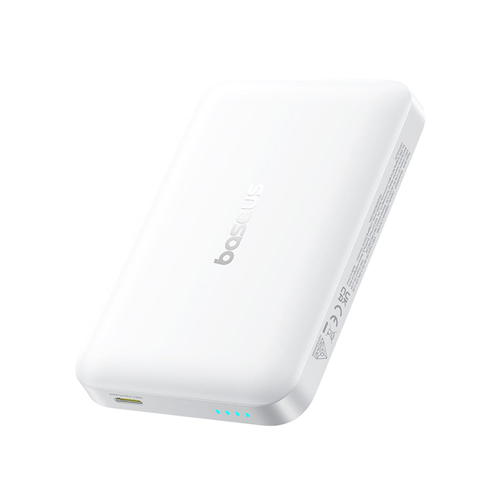 Baseus EnerFill FM11 Magnetic Power Bank 10000mAh 30W - Moon White