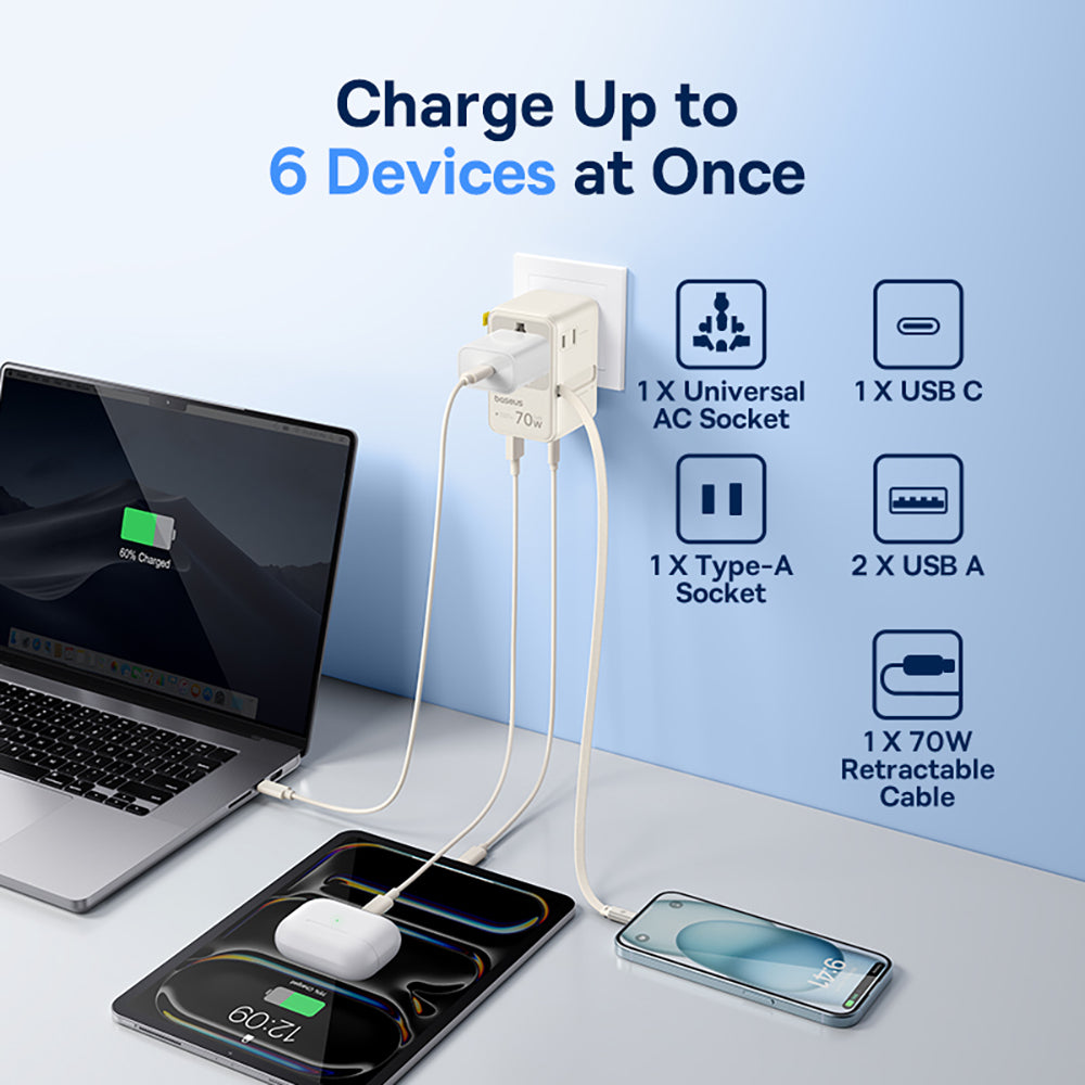 Baseus EnerCore CG11 Universal Travel Adapter