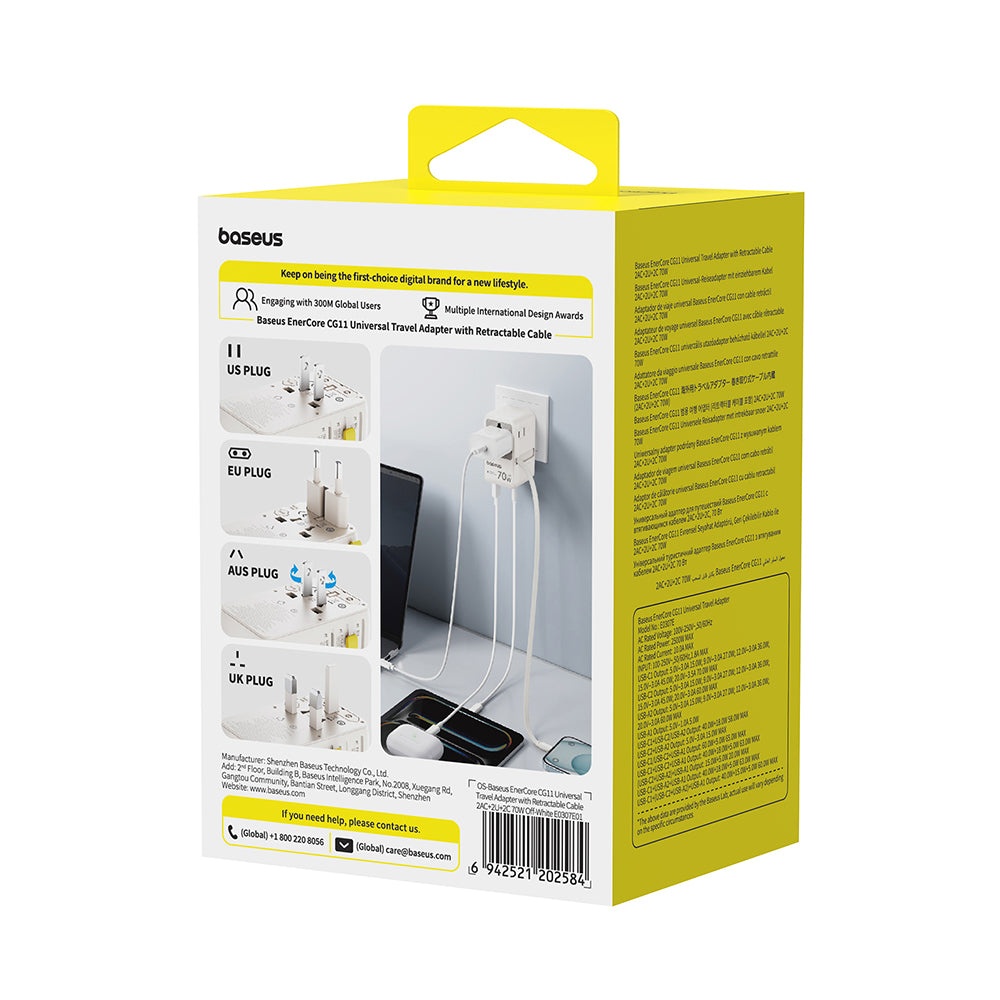 Baseus EnerCore CG11 Universal Travel Adapter