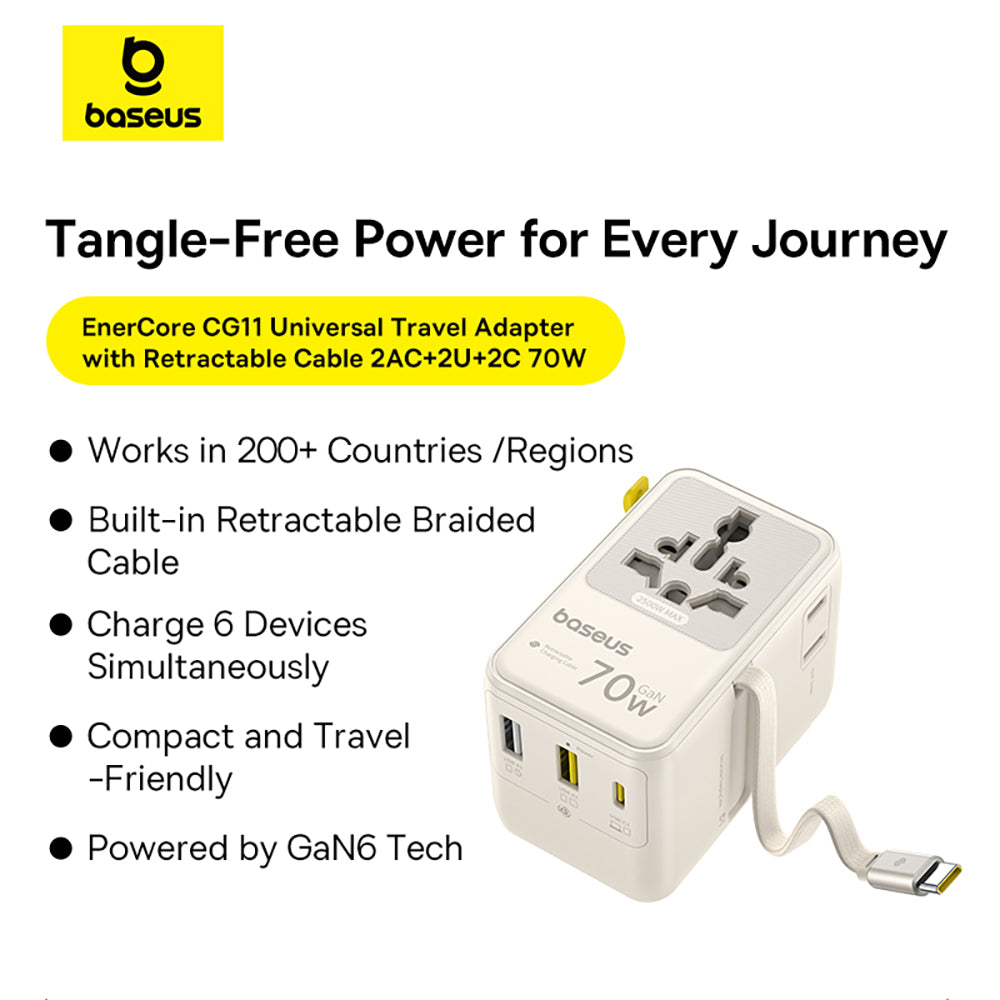 Baseus EnerCore CG11 Universal Travel Adapter
