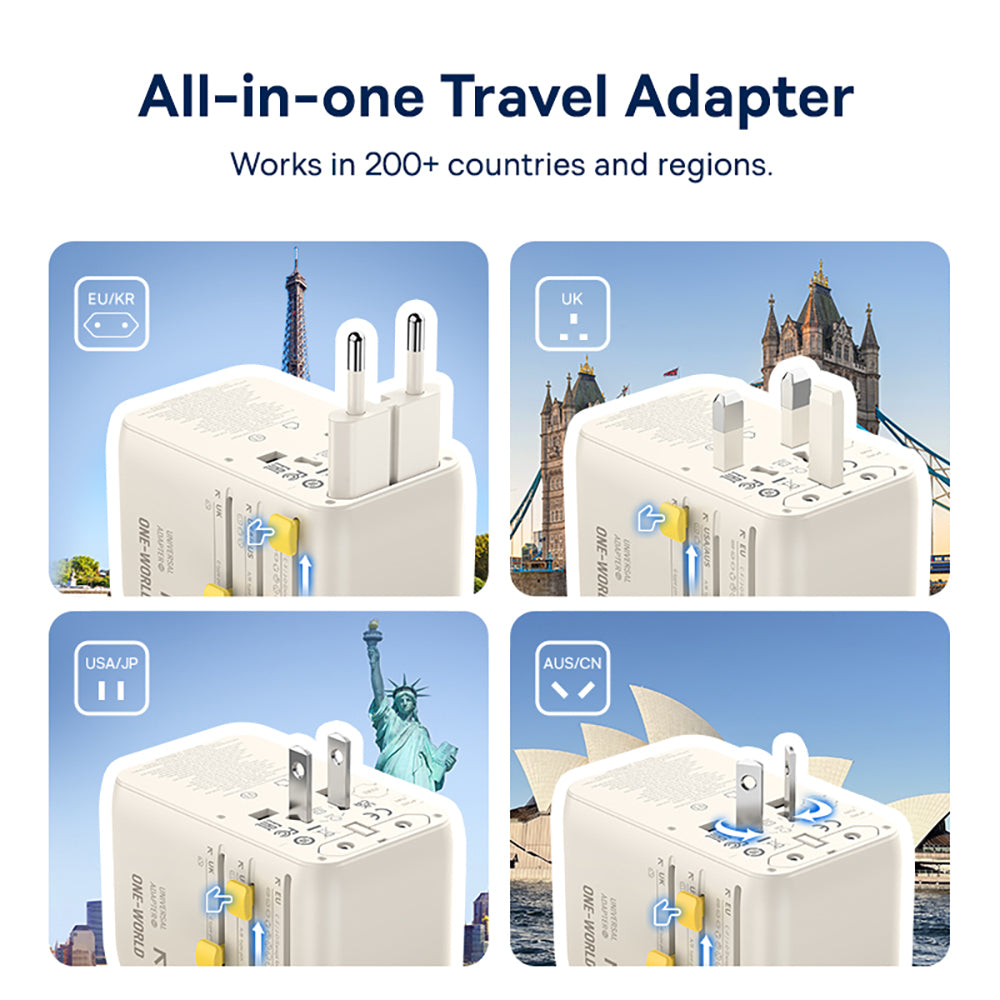 Baseus EnerCore CG11 Universal Travel Adapter