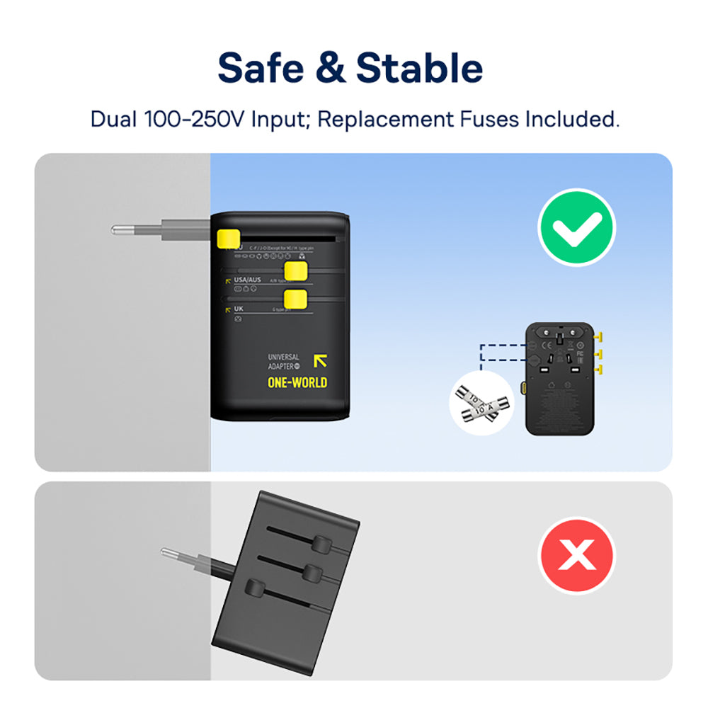Baseus PicoGo Universal Travel Adapter